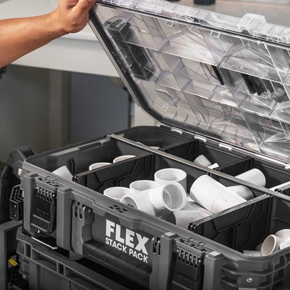 Flex Stack Pack Deep Organizer Box | SiteOne US