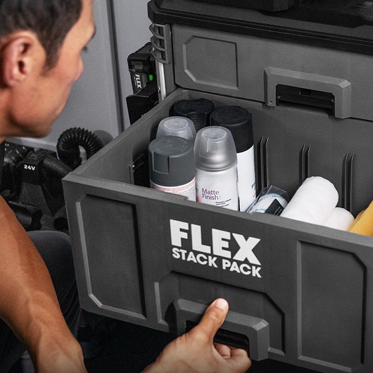 Flex Stack Pack 2-Drawer Tool Box | SiteOne US