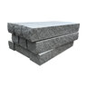 Drywall Charcoal Granite (8 in. Snapped) 6 in. Sawn Height