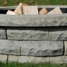 Nantucket Ledgestone Fire Pit Kit Blue Varigated 47-1/4 in. OD (33 in. ID) x 14 in. Tall