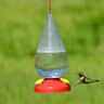 Perky Pet Hummingbird Feeder Dew Drop Plastic 32 oz. 4.6 in. x 10.7 in.
