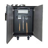 Zahbuilt ZBQ Oasis 8 ft. Outdoor Kitchen Gray Cedar with Lunar Gray Countertop