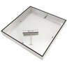 HIDE Drain Cover 12.5 in. x 12.5 in. Inlay 2-1/4 in. to 2-1/2 in.