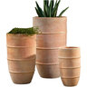 Santorini Planter Tall Terra Cotta Large 18-1/4 in. x 31-1/2 in.