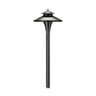 Vista PR-6525 Path Light Aluminum Black Finish Cool 5W LED