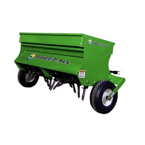 Sweep-All 48 in. Tow Behind Aerator with Weight Box