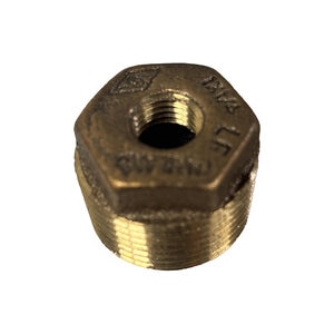 1 in. X 1/4 in. Brass Bushing, Lead Free
