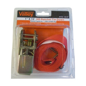 Ratchet Tie Down 1 in. x 15 in.
