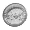 Pour A Lid Cover Round Frosted 10 in.