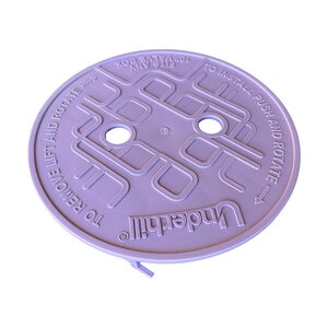 VERSALID 10 UNIV VALVE BOX LID PURPLE UNDERHILL