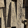 Sawn Thin Veneer Prairie Shell Limestone Dimensional Flats