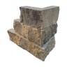 Cap Silver Travertine Square Edge 2 in. x 24 in. x 24 in.