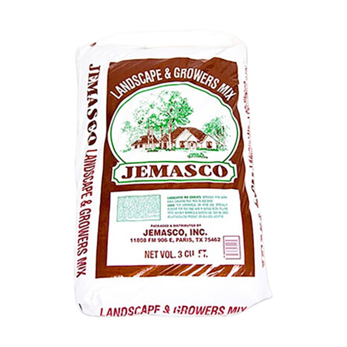 Jemasco Landscape & Grower's Mix 3 cu. ft. Bag (36 bags/pallet ...
