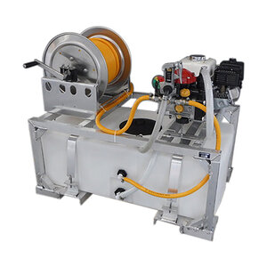 Sprayer Depot 50 gal. UTV Skid Sprayer w/ Diaphragm Pump and Manual Hose Reel Included (No Gun)