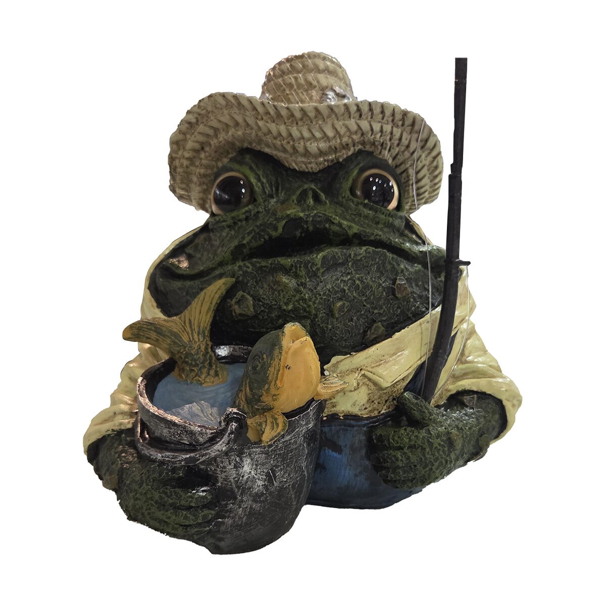 Statue Fisherman Toad Large 8-1/2 in | SiteOne US