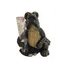 Statue Gator Rain Gauge
