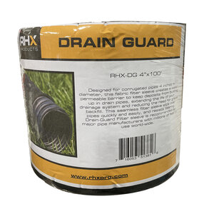 4 in. x 100 ft., 3.1 oz Non-Woven Filter Fabric Draining Sleeving