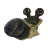 Statue Lying Snail Brown Large 10-1/2 in.