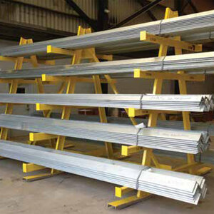 South Atlantic 5 in. x 3-1/2 in. x 5/16 in. Primed Angle with Holes 18ft.