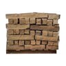 Building Stone Oklahoma Brown (4 in. Chopped) 2 in. Sawn Height
