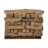 Building Stone Oklahoma Brown (4 in. Chopped) 4 in. Sawn Height