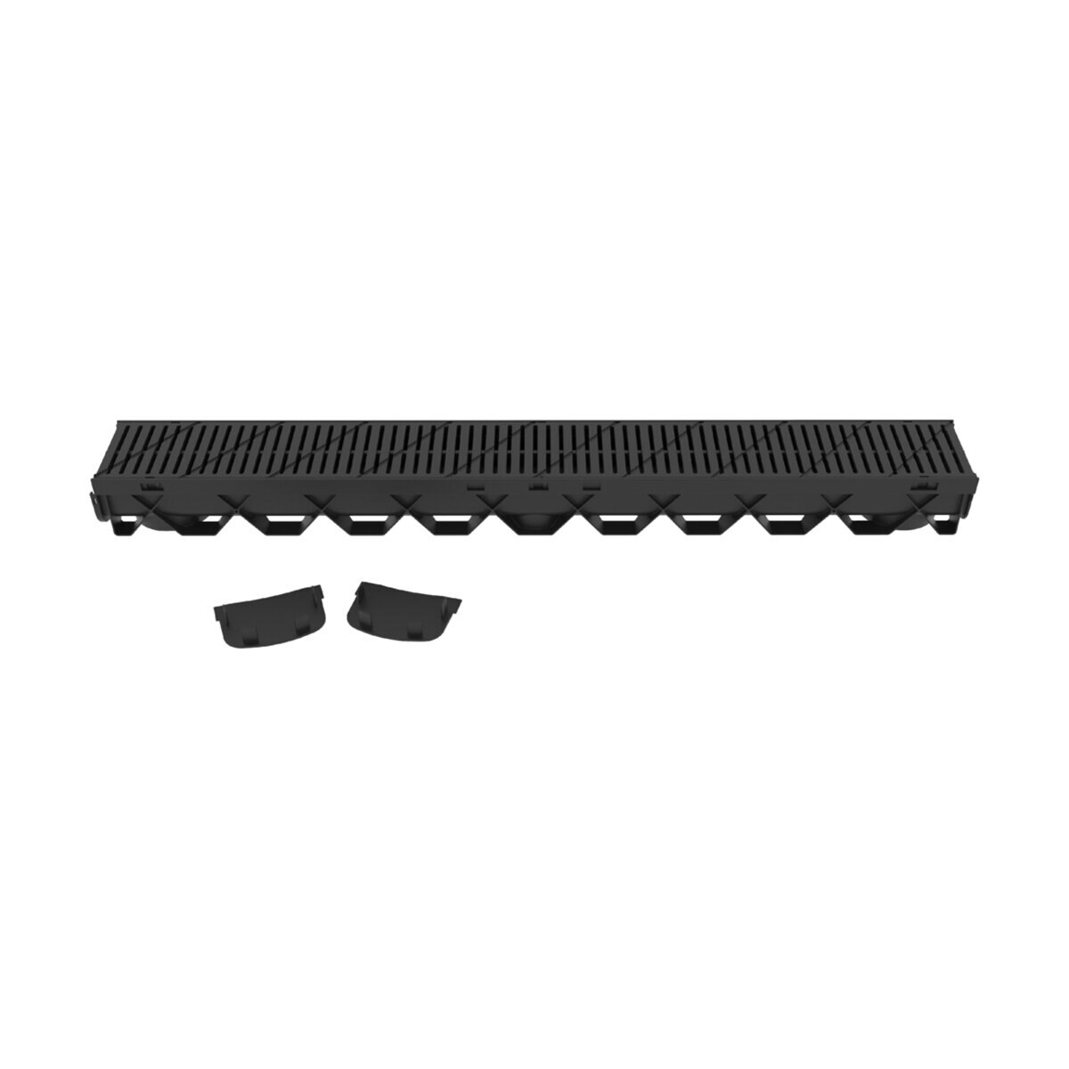 RELN Storm Mate 40in Low Profile Channel Drain Kit (4.75 W x 3.375 H ...