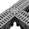 RELN Storm Drain 4 Way Adapter Complete with Portland Grey Grate