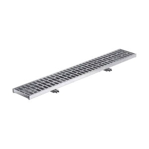RELN Storm Pro 100 Series 6 in. x 40 in. Heavy-Duty Channel Drain with Galvanized Grate