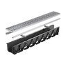 RELN Storm Pro 100 Series 6 in. x 40 in. Heavy-Duty Channel Drain with Galvanized Grate