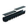 RELN Storm Drain Heavy Duty 5 in. x 40 in. Channel Drain with Class C Ductile Iron Black Grate