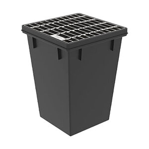 RELN 18in x 18in Stormwater Basin c/w Galvanised Grate (18in x 18in x 24in) Capacity: 75L