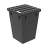 RELN 18in x 18in Stormwater Basin c/w Galvanised Grate (18in x 18in x 24in) Capacity: 75L