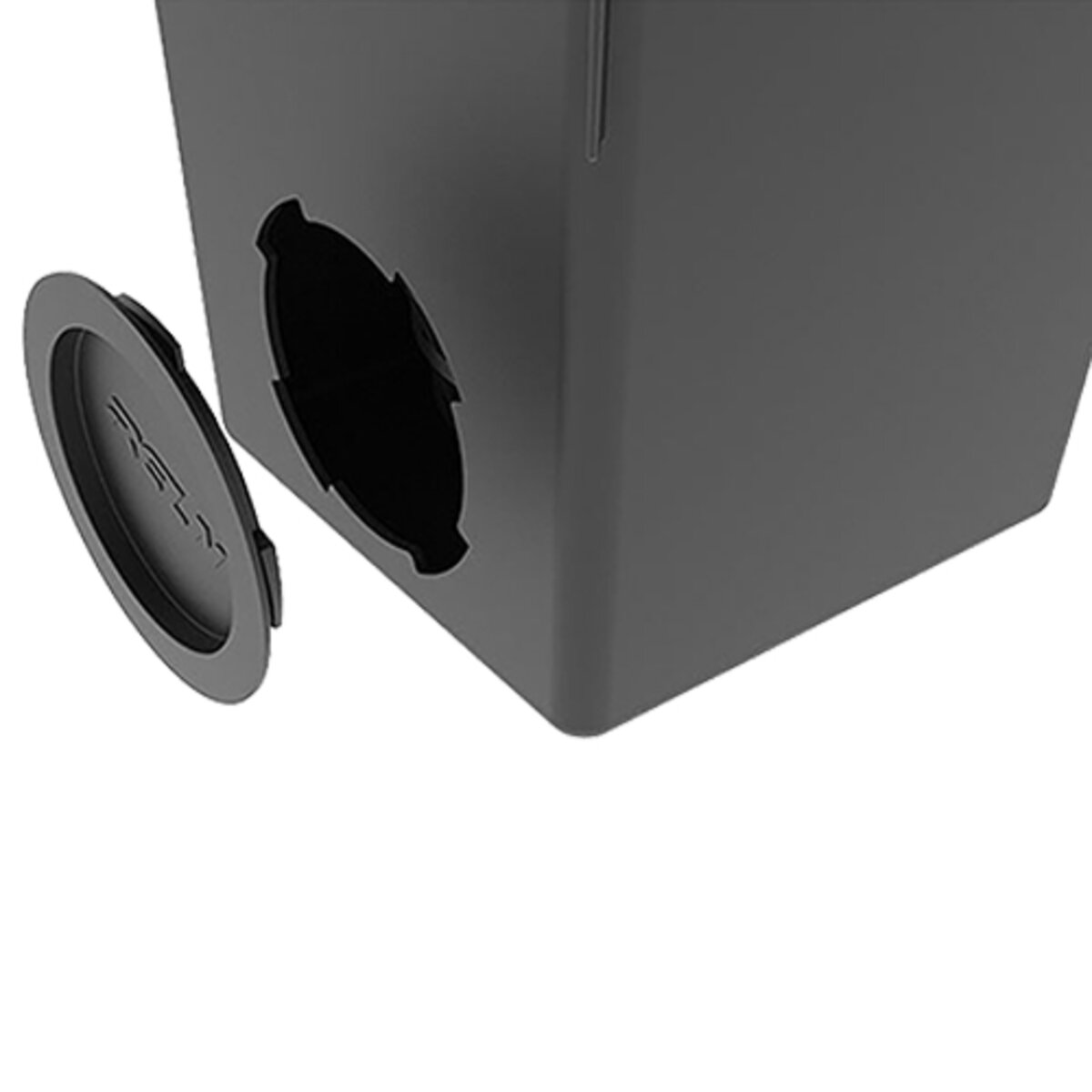 RELN 10in x 10in Catch Basin Kit - Black Includes 2 x 4in Pipe ...