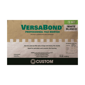 VersaBond Fortified Thin-Set Mortar White 50 lb. Bag