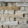 Building Stone Nicotine Limestone (4 in. Chopped) 4/6/8 Mixed Sawn Height