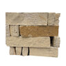 Building Stone Santa Maria Limestone (4 in. Chopped) Sawn 8 in. Thick