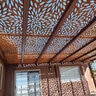 Border Concepts Decorative Screen Dahlia BORCON 36 in. x 72 in.