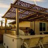Border Concepts Decorative Screen Dahlia BORCON 36 in. x 72 in.