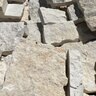 Sawn Thin Veneer Cream Limestone Square and Rectangle Corners (120 ln. ft./pallet)