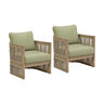 Vision Lane Chair 2 pc. Set each chair 27-3/4 in. x 29 in. x 33-3/4 in.