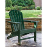 Sundown Treasure Adirondack Chair Green 31 in. x 33 in. x 38 in.