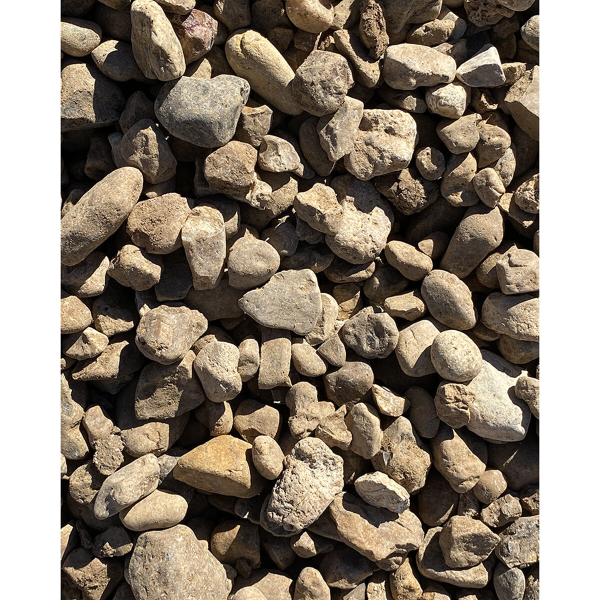 Bulk River Rock Texas Blend 2 in | SiteOne US