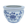 Planter Dynasty Blue/White 11-3/4 in. x 8-1/4 in.