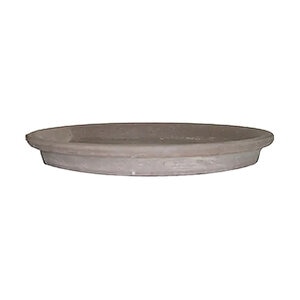 Saucer Waterproof German Basalt (Chocolate) 5-1/2 in.