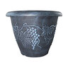 Grower Select Grapevine Planter Black Blue Wash 18 in.