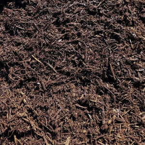 ELC Premium Dyed Mocha Brown Hardwood Mulch Bulk (per cu. yd.)