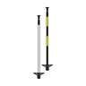 PF Aluminum Golf Kit (incl. 6 in. x 8 in. Green Flag, 30 in. Practice Stick, 4 in. Aluminum Cup, Base, and Knob)