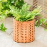 VivaStyle Planter Metal 6-3/4 in.
