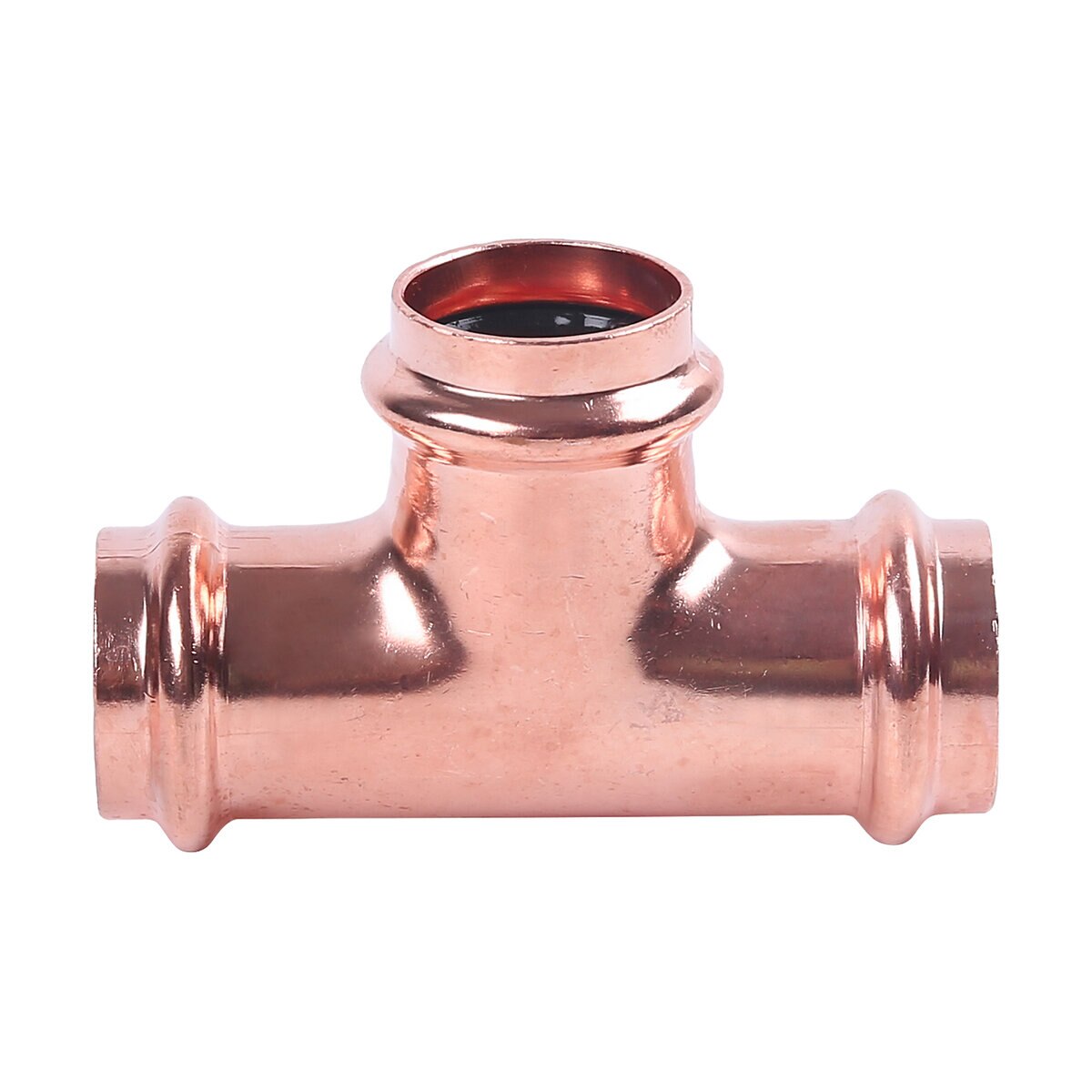 Ironworks PipeLock Copper 1in Pro Press Tee PxPxP | SiteOne US