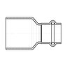 Ironworks PipeLock Copper 3/4in x 1/2in Pro Press Bushing Reducer